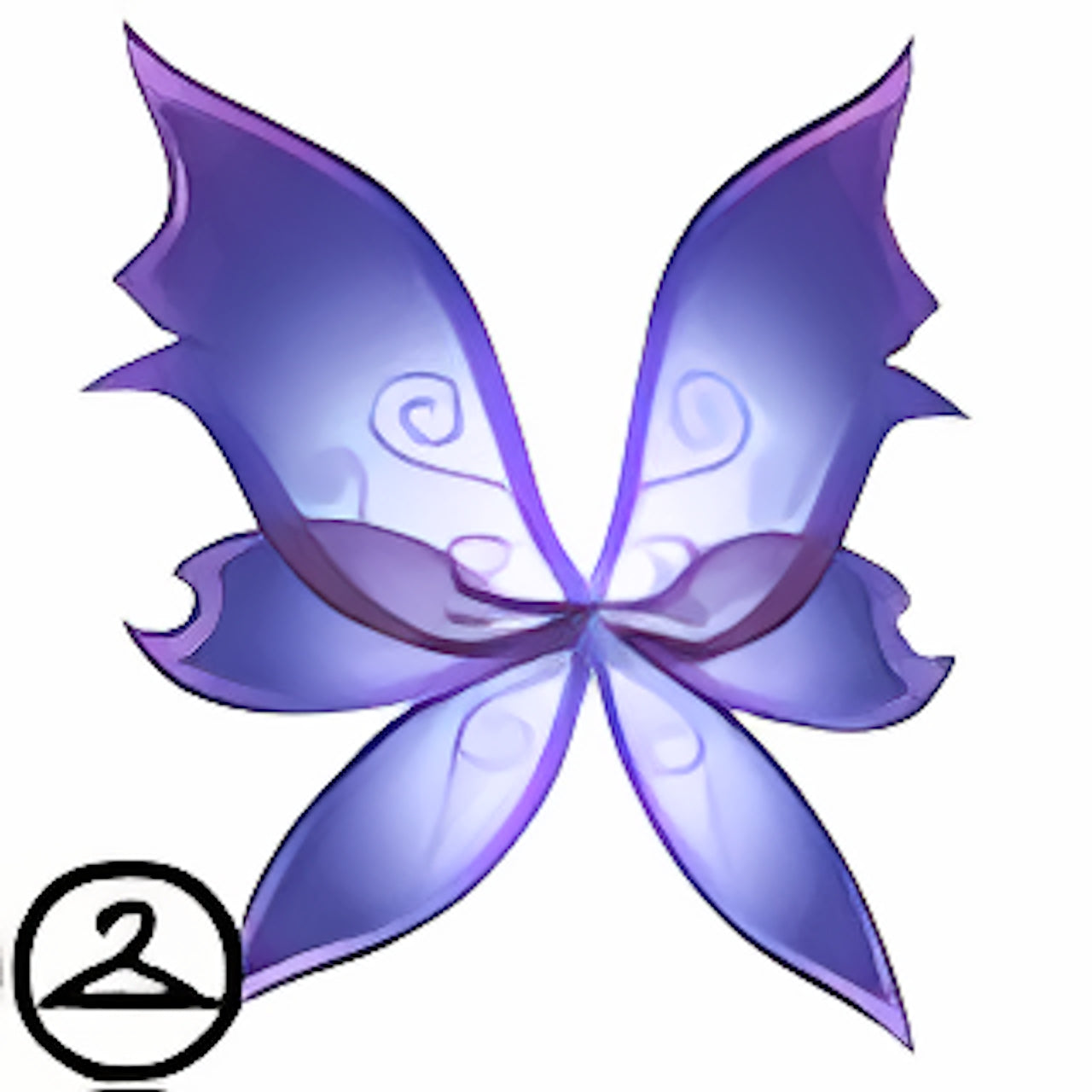 Purple Faerie Tale Wings