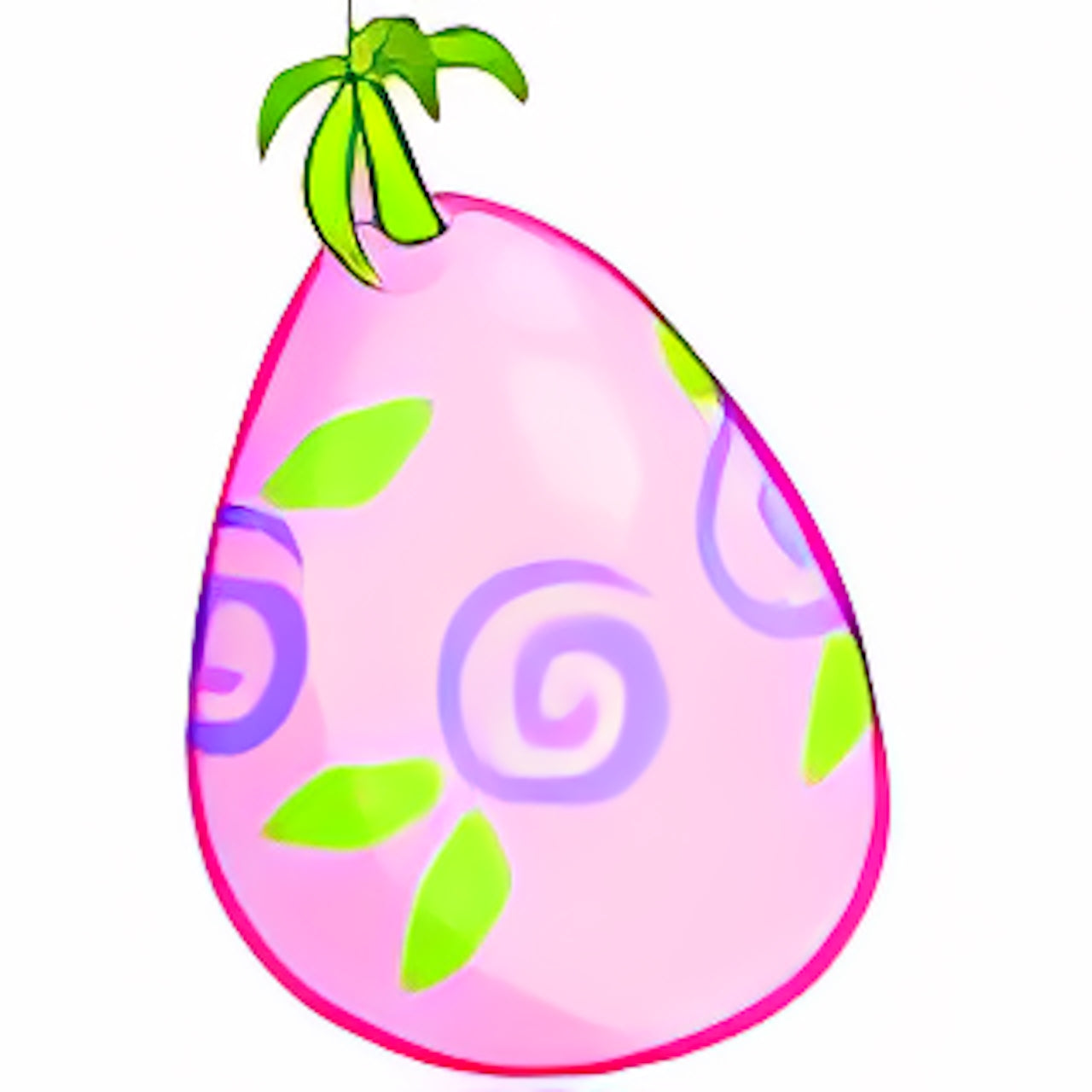 Pink Swirly Easter Negg