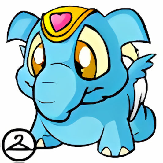 Nostalgic Baby Elephante