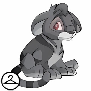 Nostalgic Grey Kougra