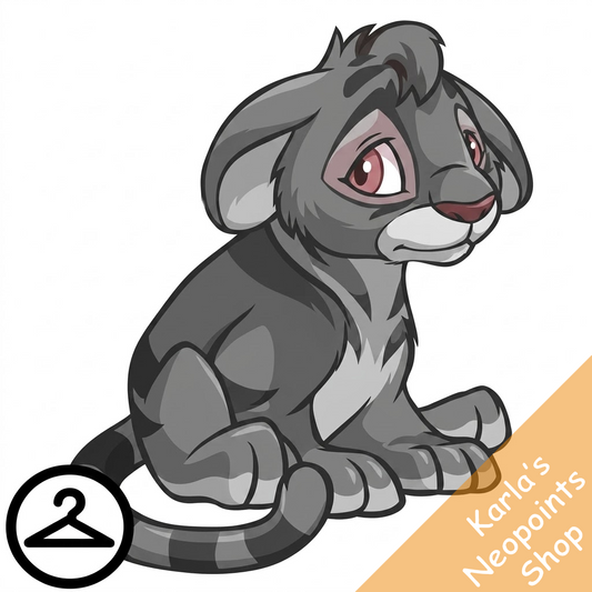 Nostalgic Grey Kougra