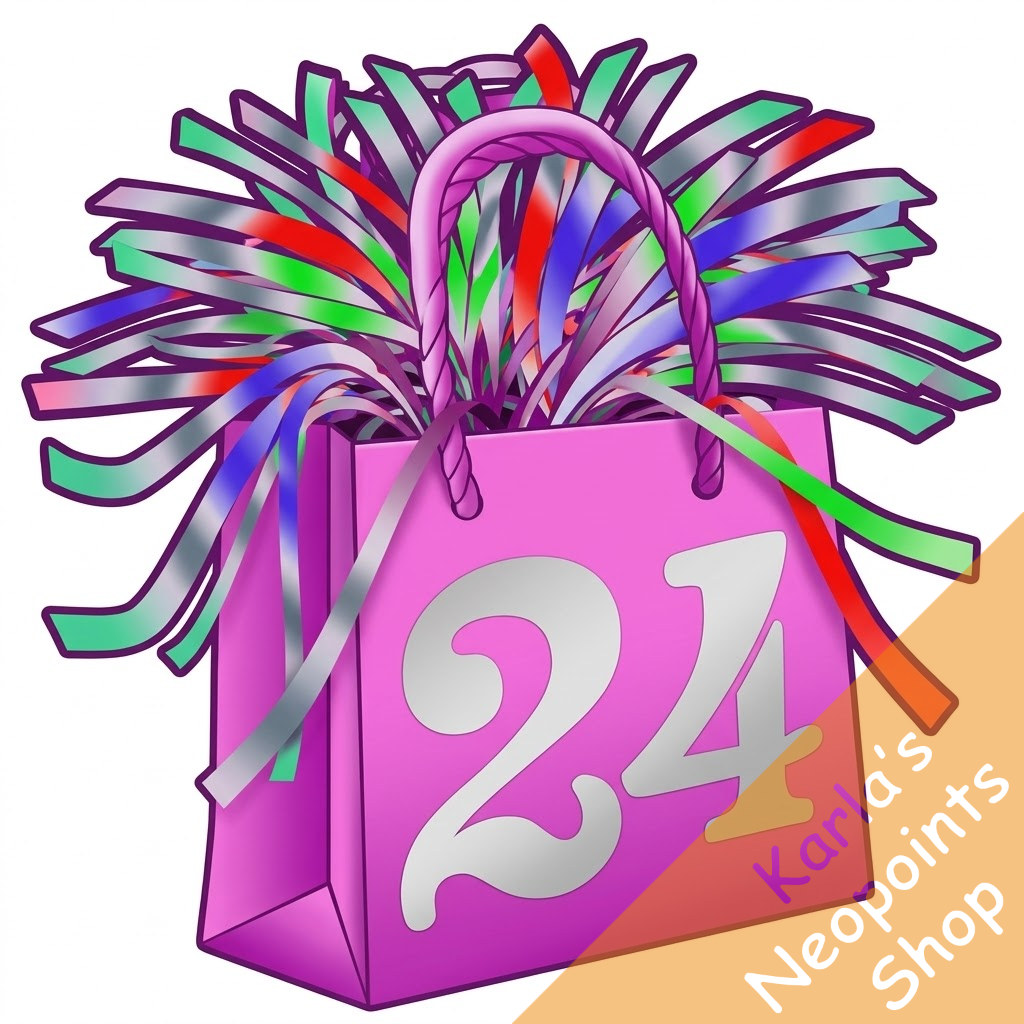 Neopets 24th Birthday Goodie Bag