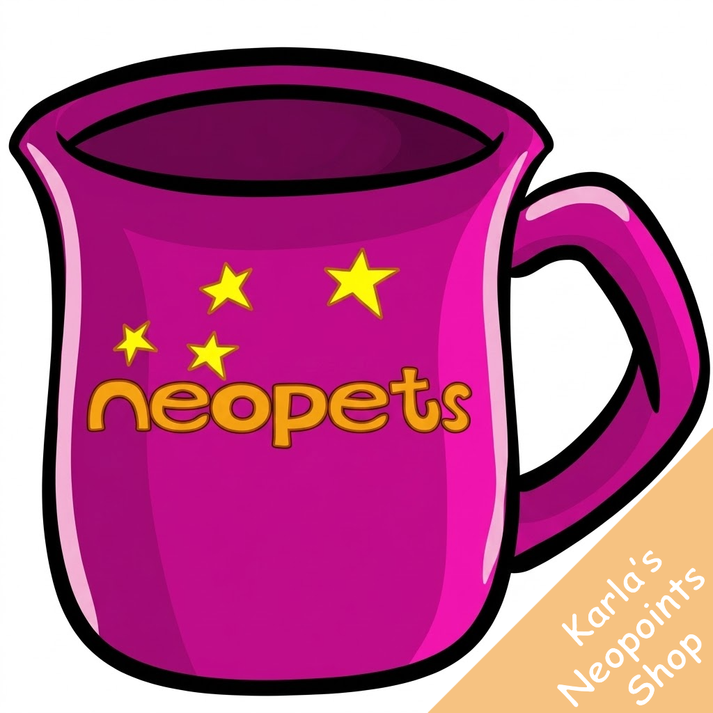 Magenta Neopets Mug