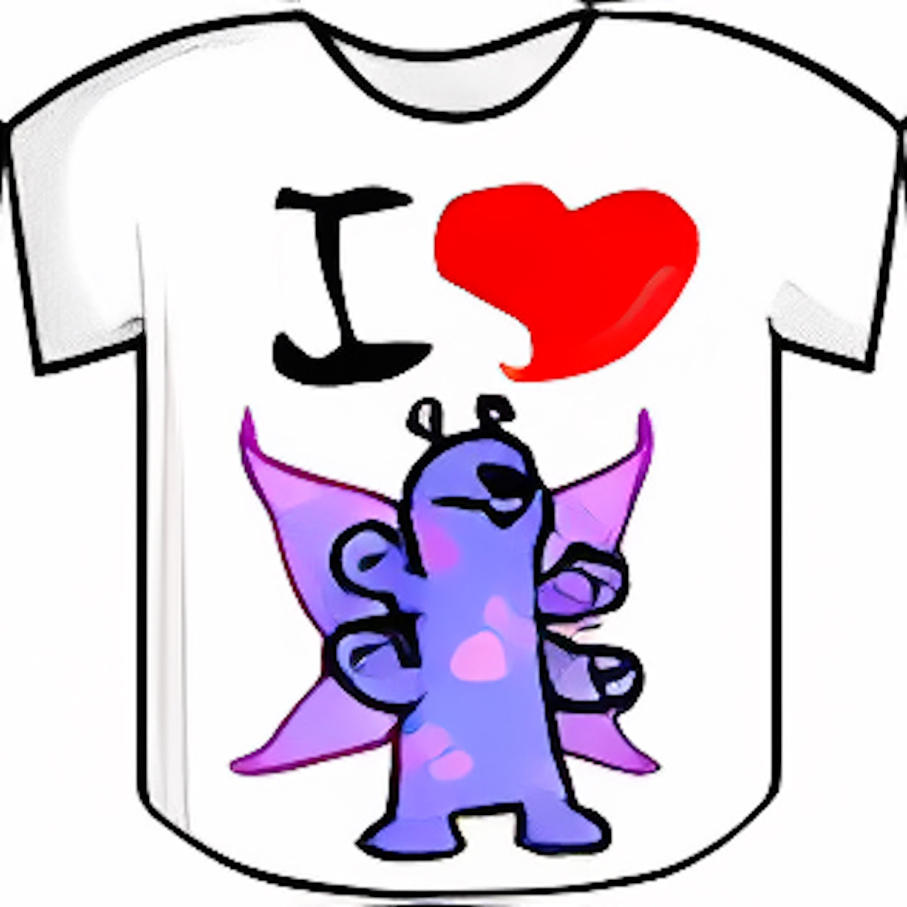 I Love Faerie Cadro T-Shirt