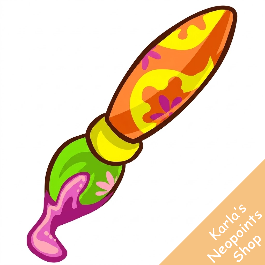 Disco Petpet Paint Brush