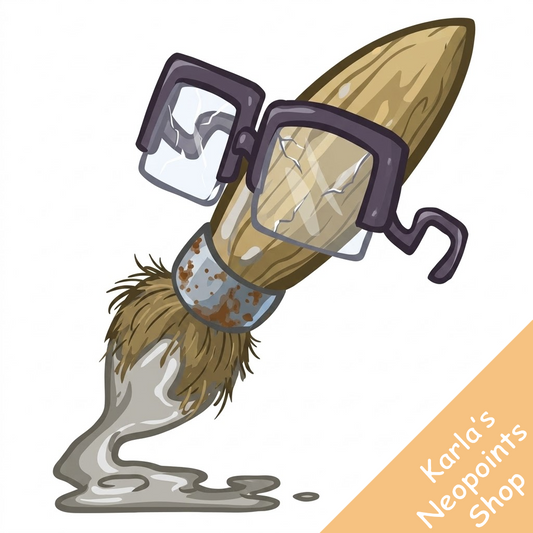 Elderly Petpet Paint Brush