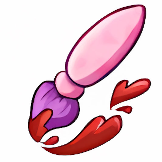 Valentine Petpet Paint Brush