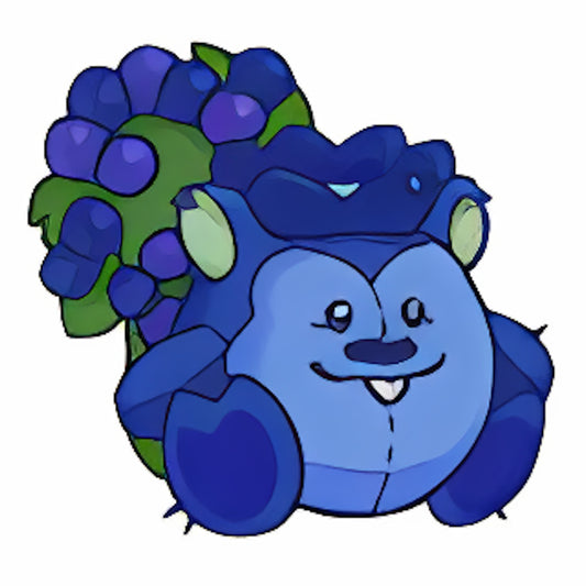 Blueberry Meerca Plushie