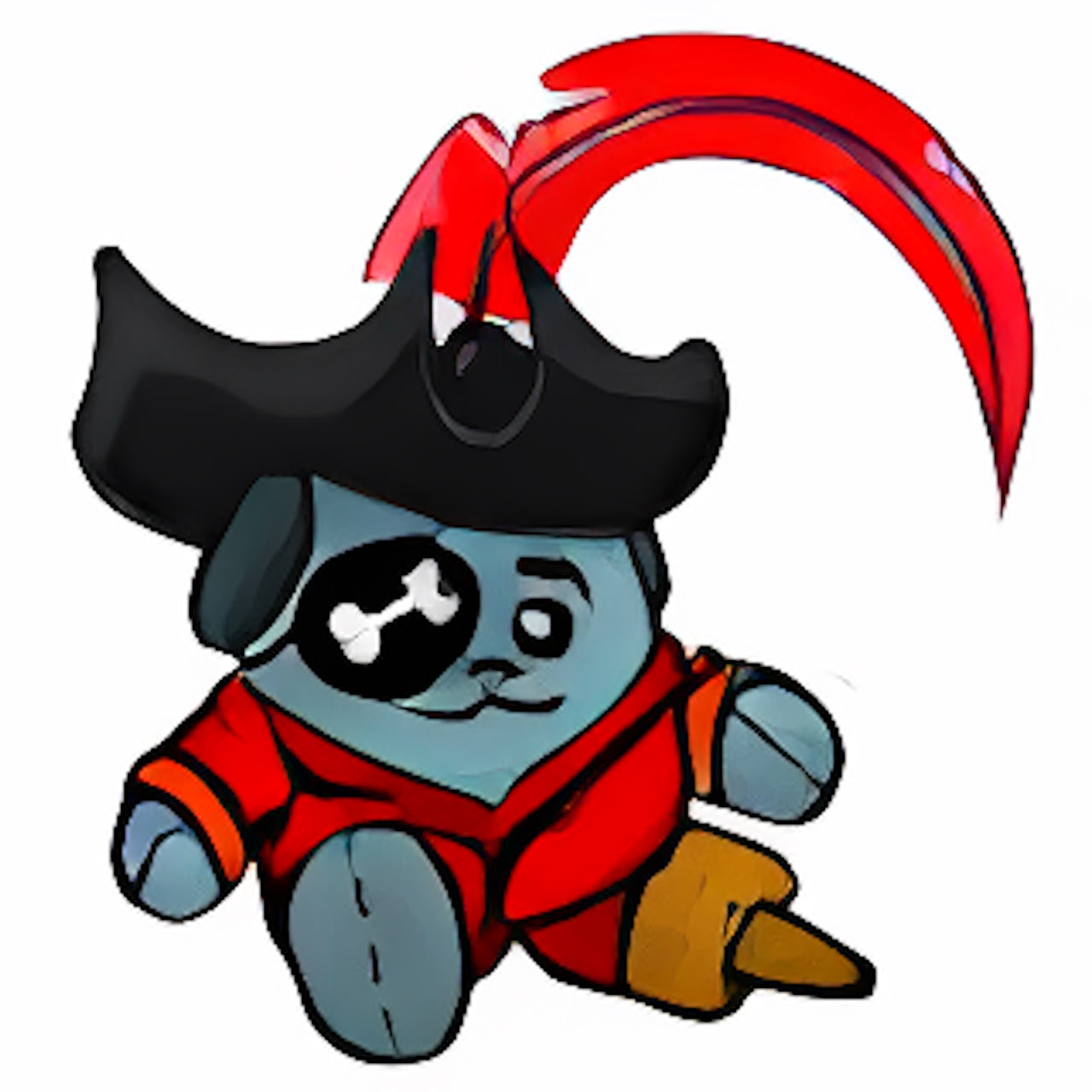 Captain Arf Plushie