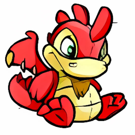 Evil Twin Red Scorchio Plushie