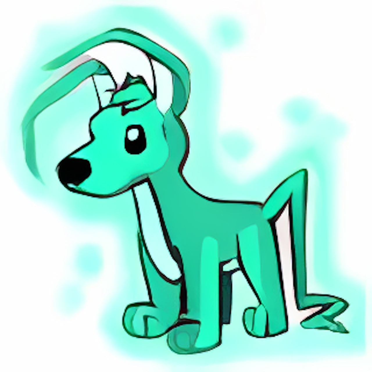 Magical Green Gelert Plushie