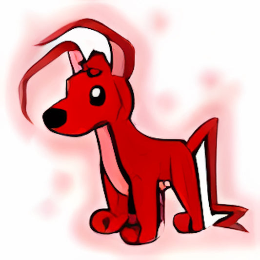 Magical Red Gelert Plushie