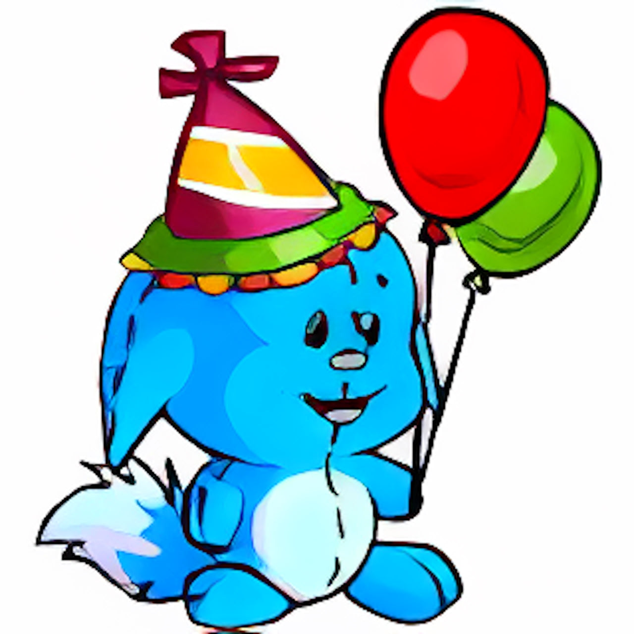 Birthday Celebration Kacheek Plushie