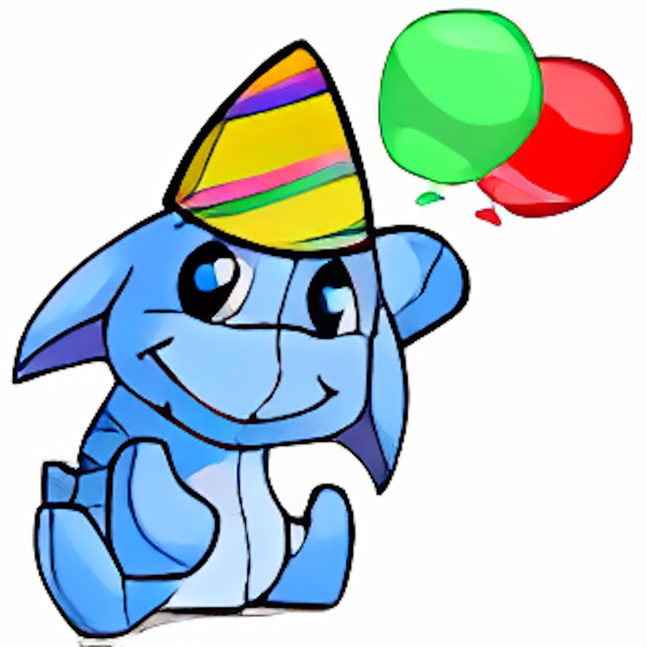 Birthday Celebration Poogle Plushie