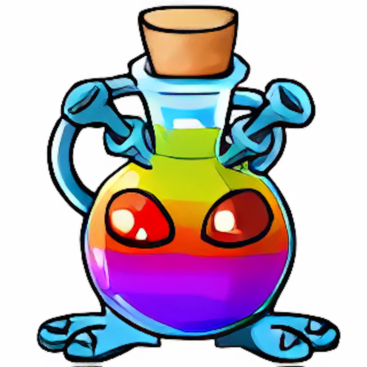 Rainbow Grundo Morphing Potion