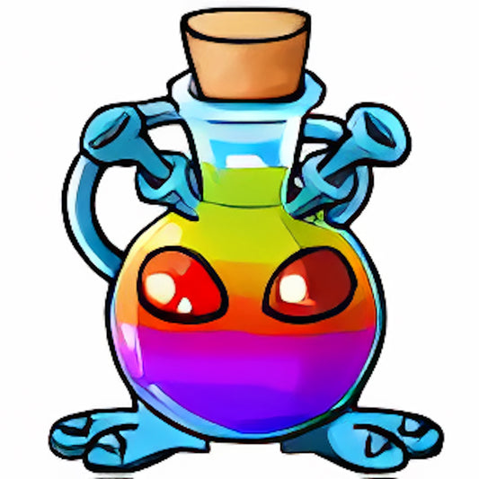 Rainbow Grundo Morphing Potion 