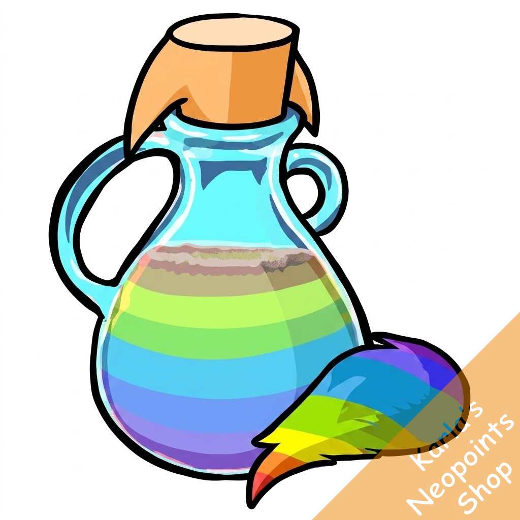 Rainbow Kacheek Morphing Potion