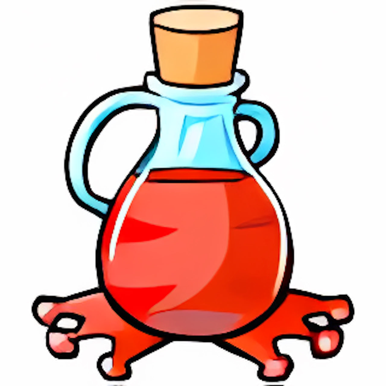 Red Quiggle Morphing Potion