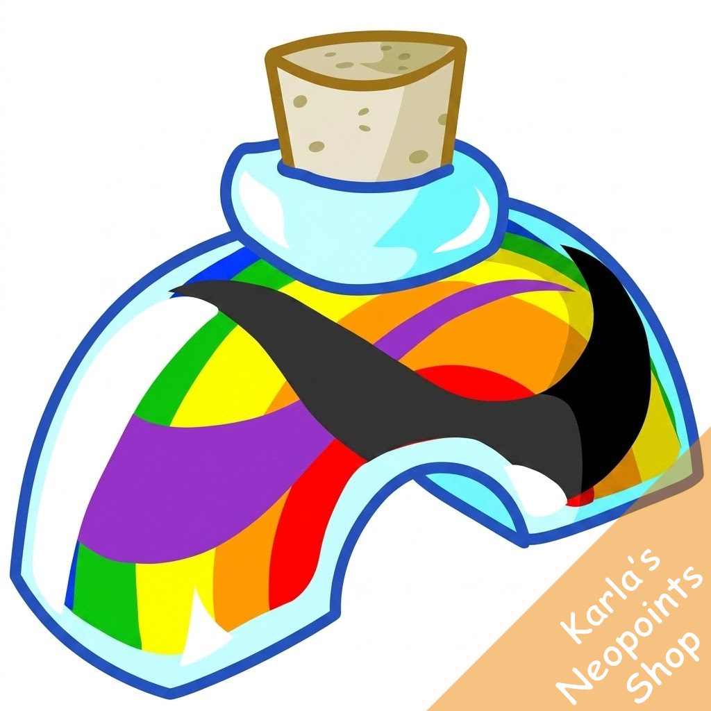 Rainbow Swirly Potion