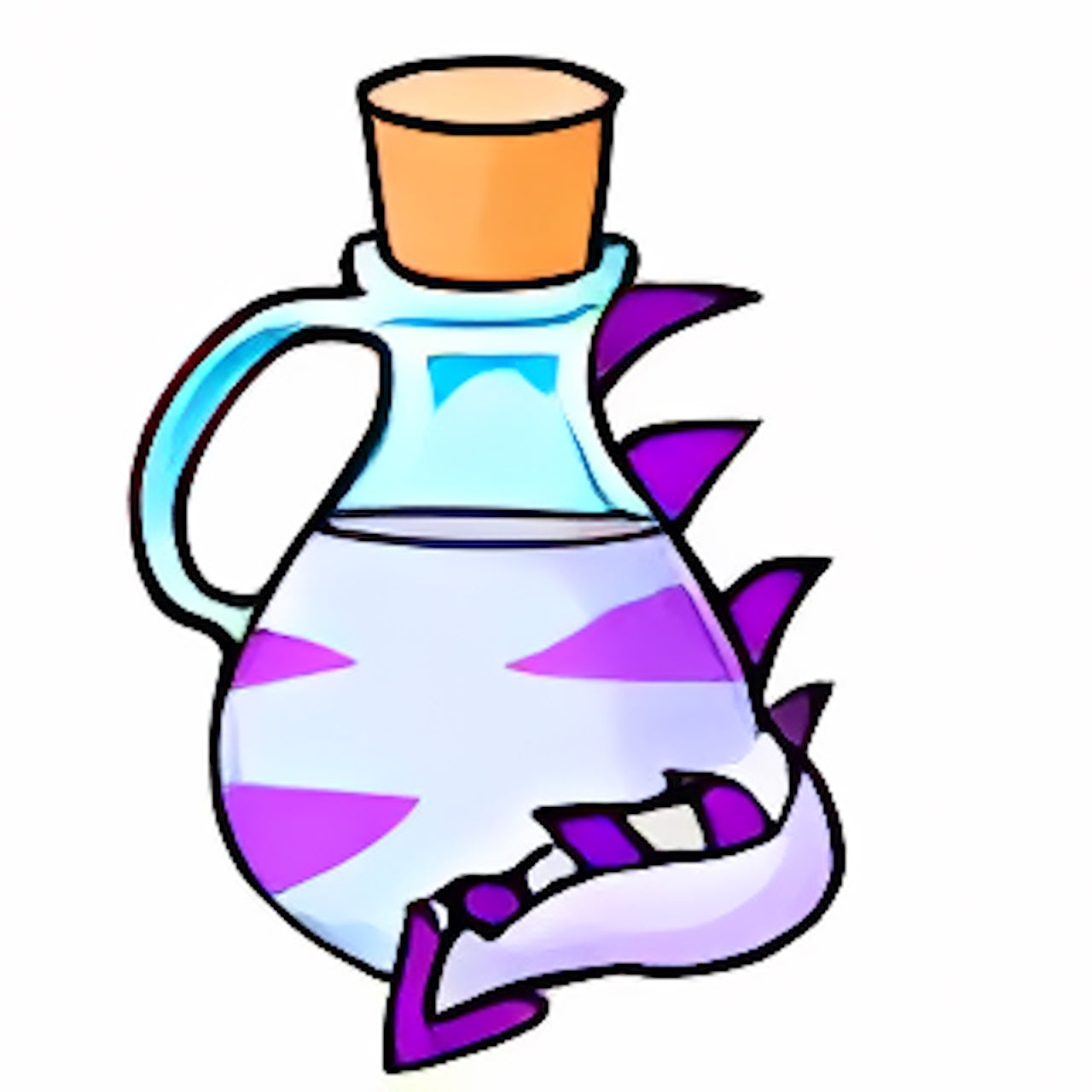 Striped Skeith Morphing Potion