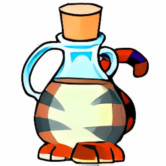 Red Kougra Morphing Potion