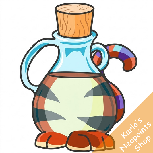 Red Kougra Morphing Potion