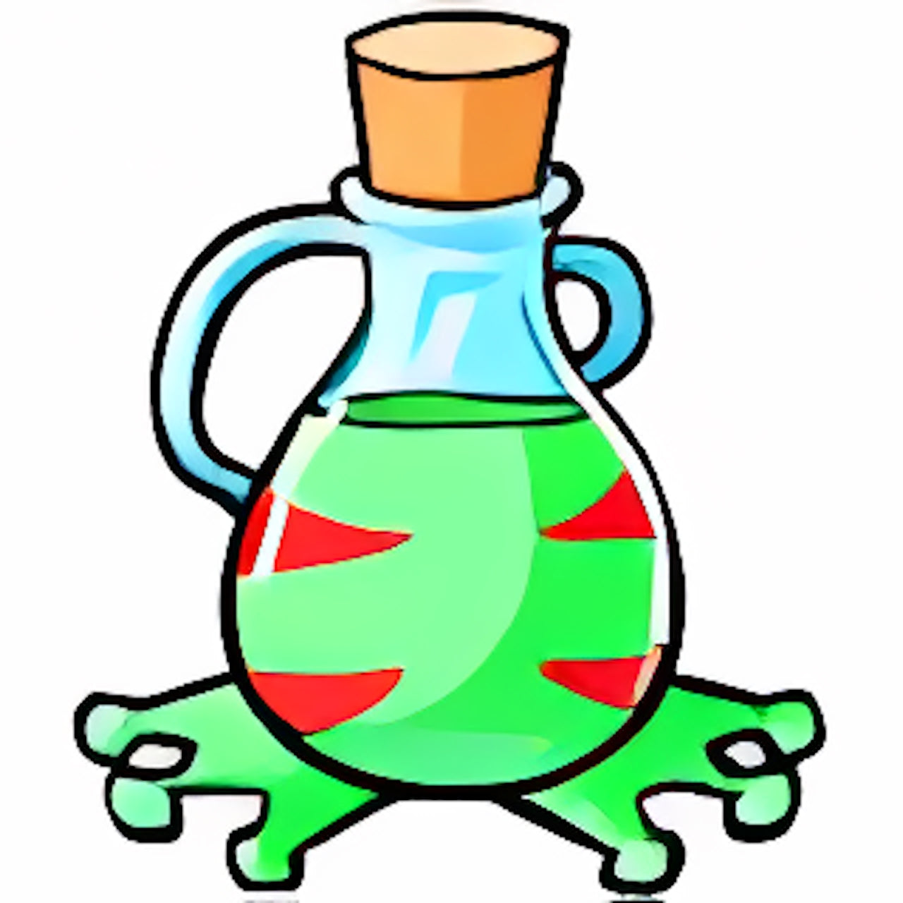 Green Quiggle Morphing Potion