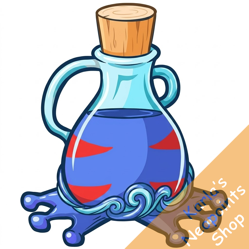 Blue Quiggle Morphing Potion