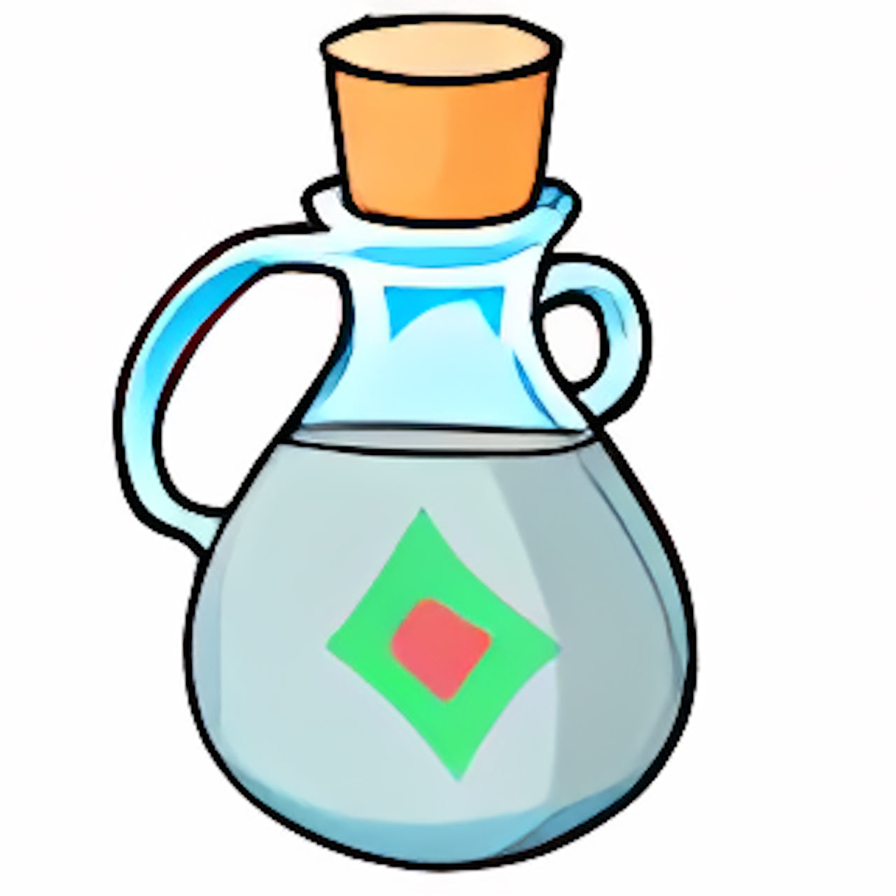 Silver Peophin Morphing Potion