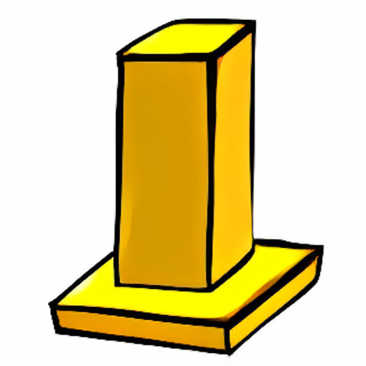 Fake Golden Scratchy Post