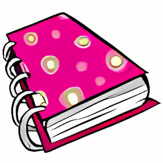 Pink Circles Notepad