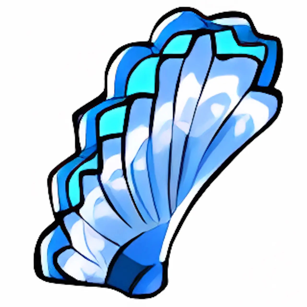 Dazzling Blue Mussel Shell – Karla's Neopoints Shop