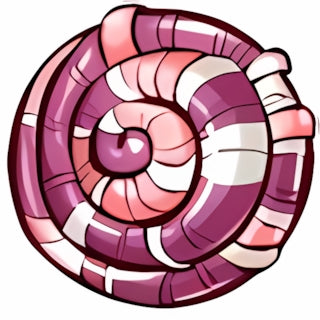 Purple Spiral Shell