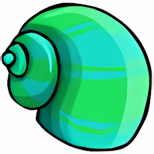 Green Smooth Shell