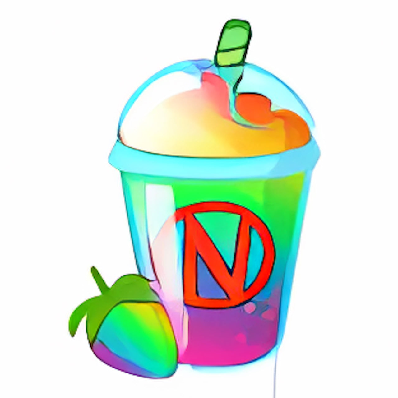 RainbowBerry Slushie