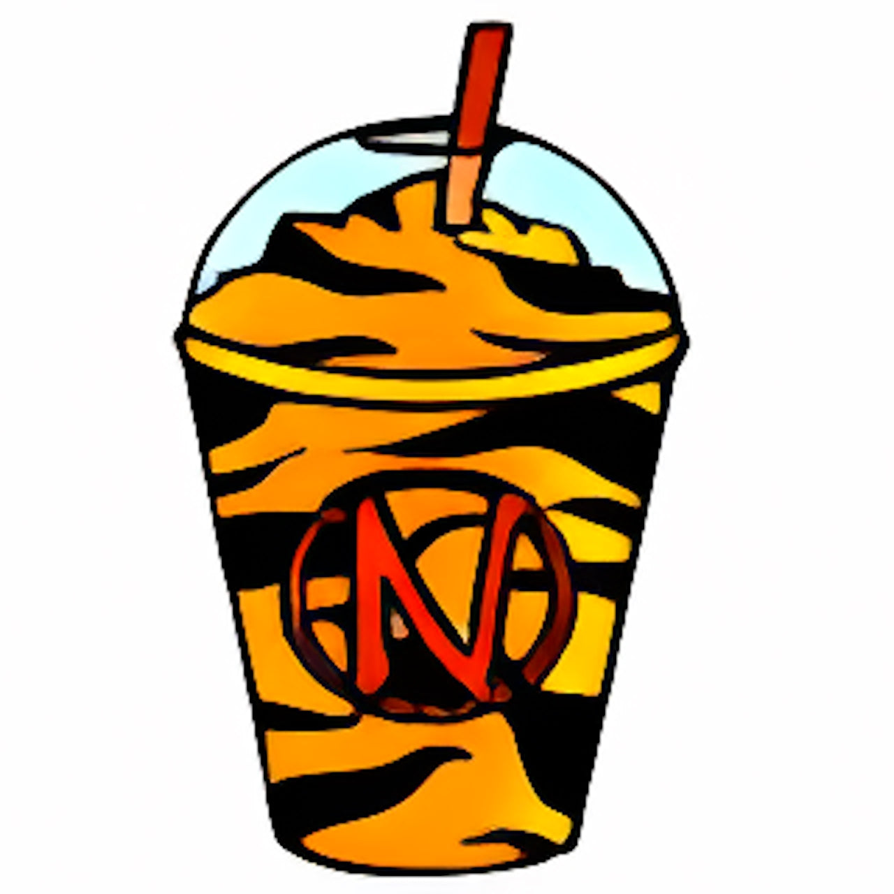 Tiger Orange Slushie