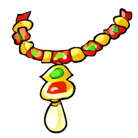 Mystic Jelly Bean Necklace