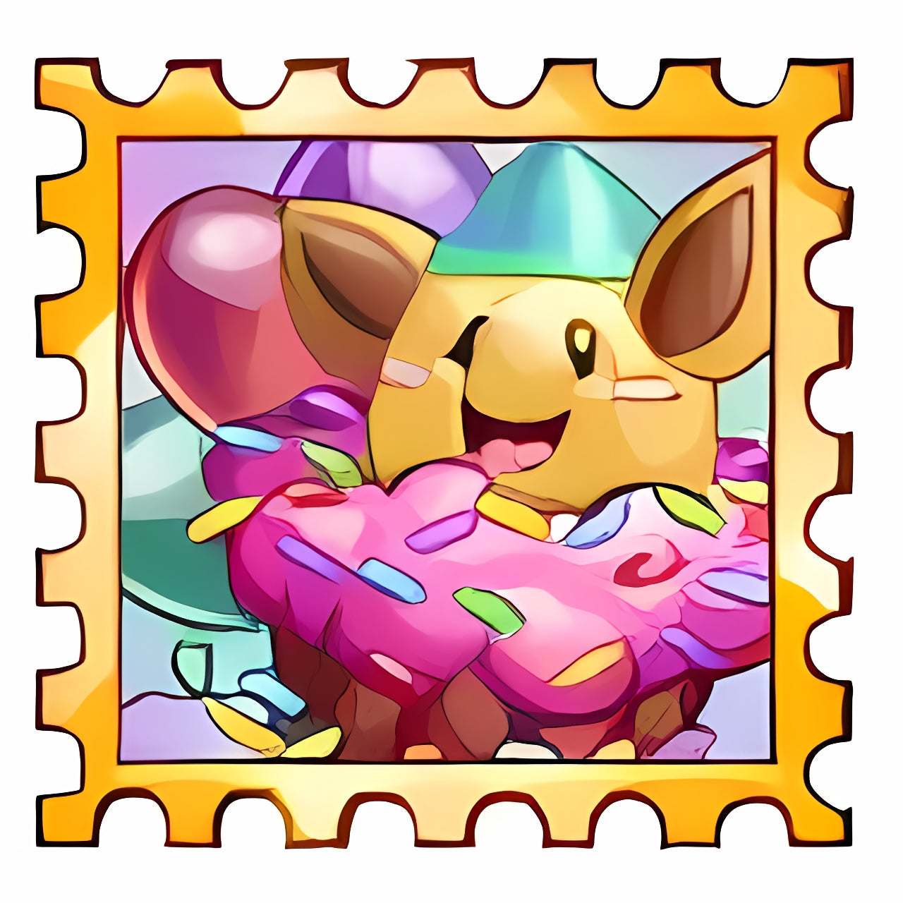 Neopets 22nd Birthday Stamp