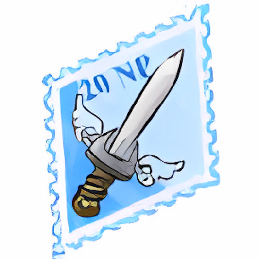 Sword of the Air Faerie Stamp