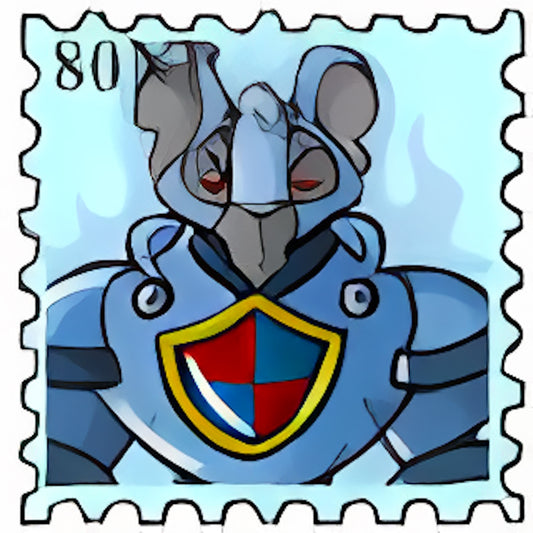 Castle Defender Stamp