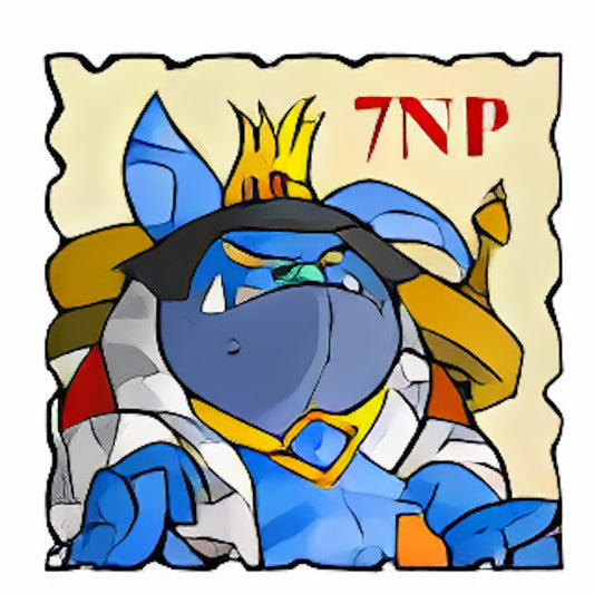 King Skarl Plushie Stamp