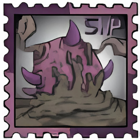 Dark Graspberry Stamp