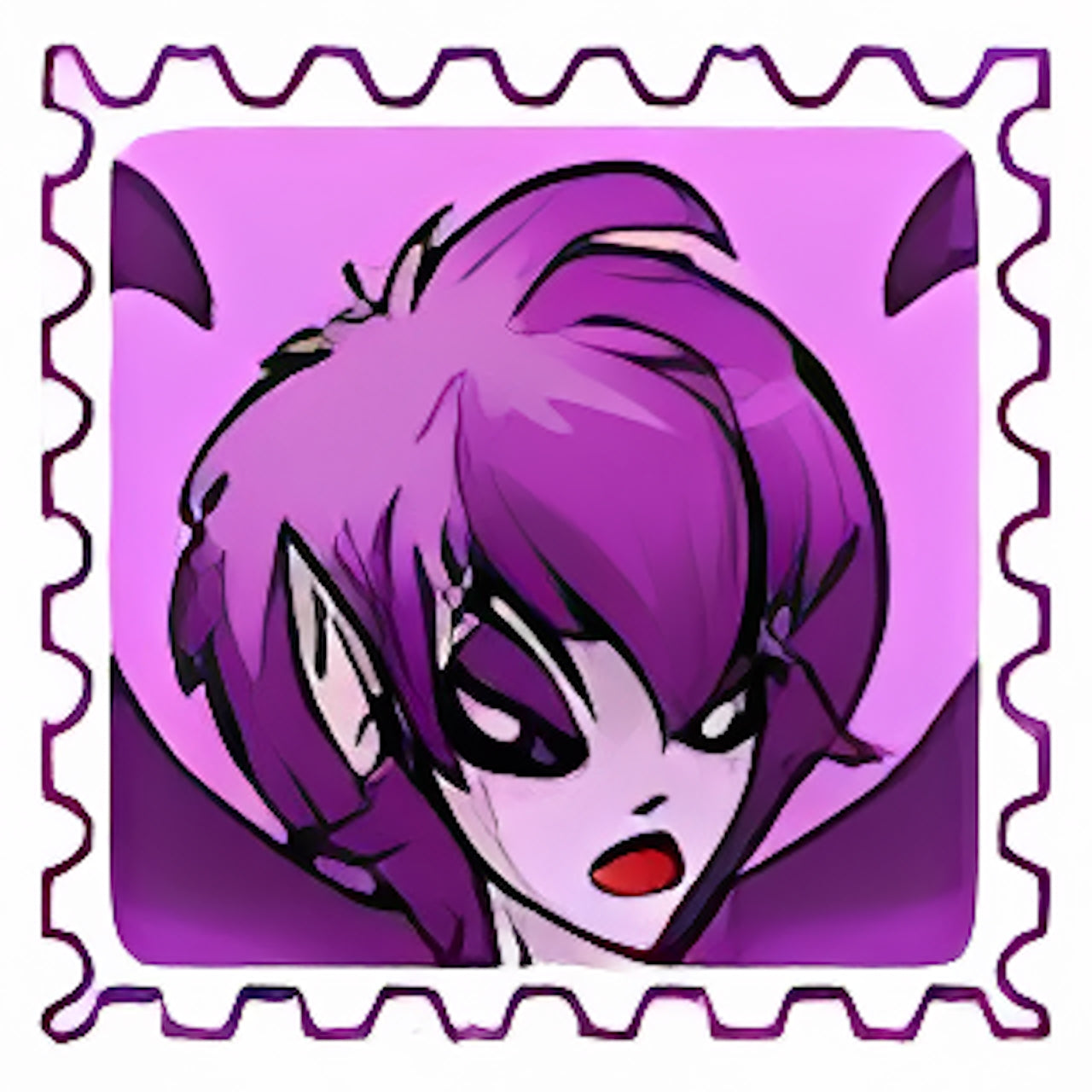 Dark Faerie Stamp