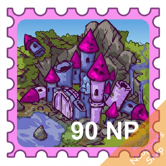 Fyoras Castle Stamp