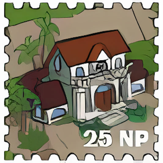 Governor Mansion Stamp