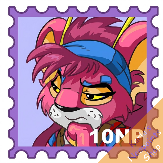 Thoughtful Linae Stamp