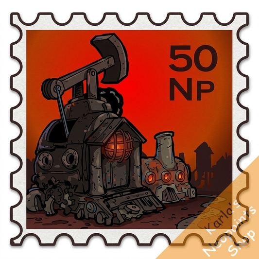 Moltara Town Hall Stamp