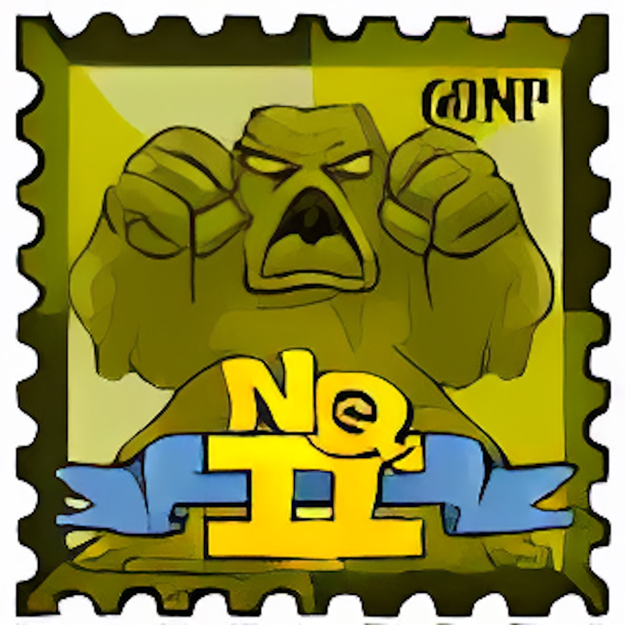 Slime Titan Stamp