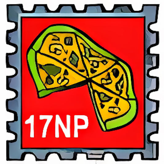 Veggie Pizza Stamp