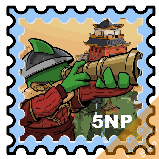 Shumi Telescope Stamp